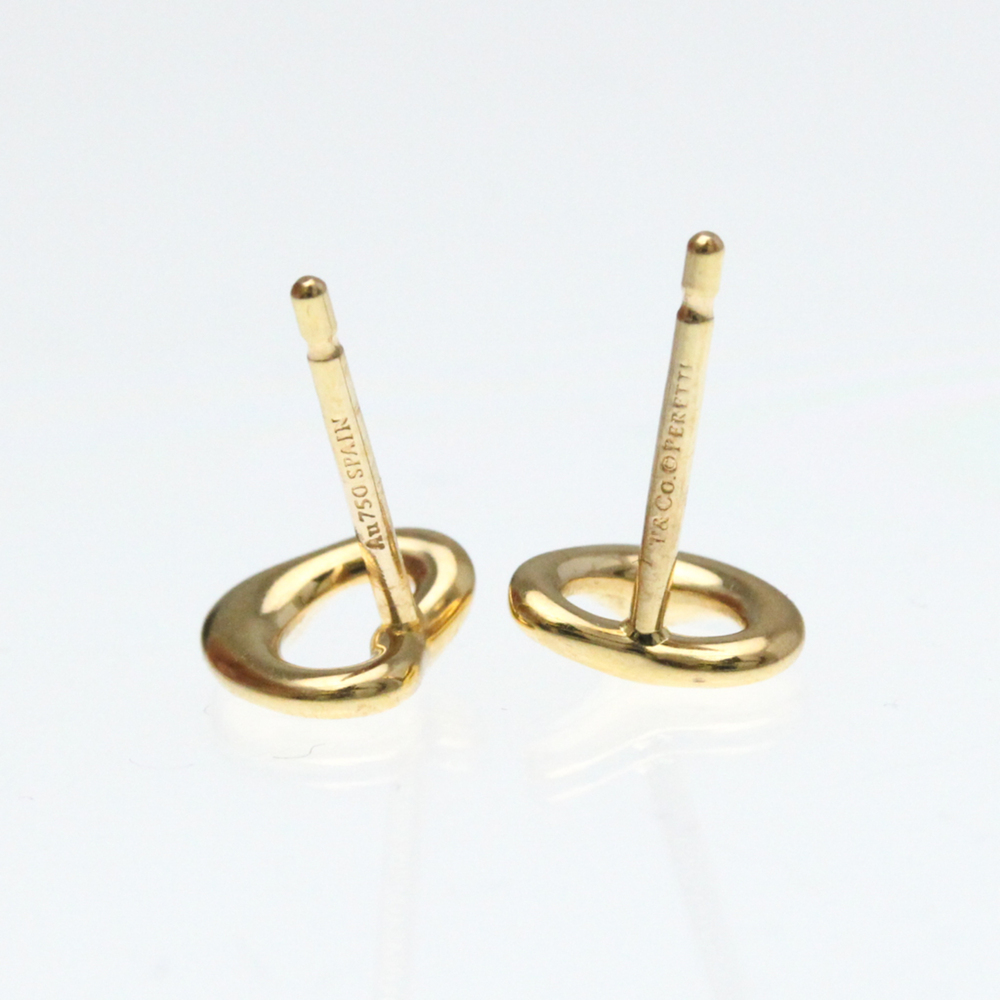 TIFFANY Authentic 18k Gold Heart Earrings - Picture 3 of 10